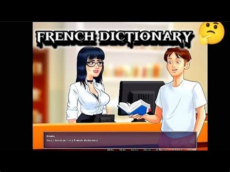 Summertime Saga Walkthrough French Dictionary