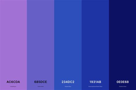 sunset blue color code