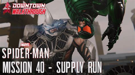 Supply Run Spider Man Walkthrough
