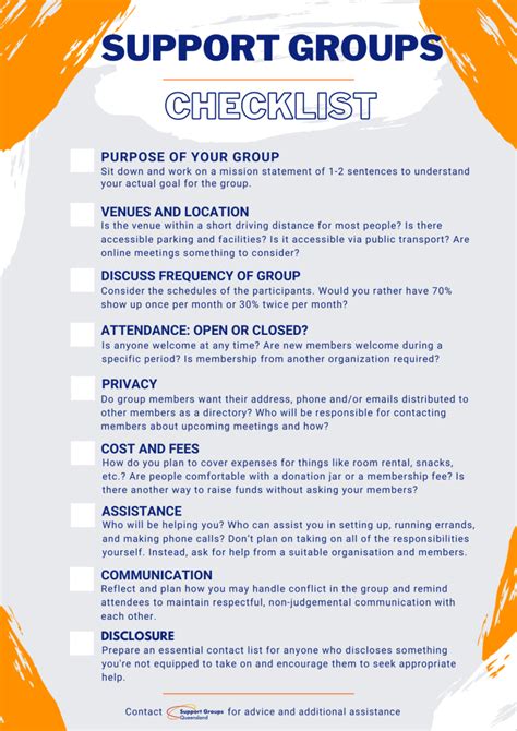 support group examples