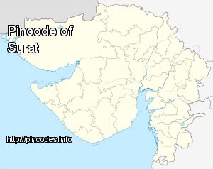 surat city gujarat pin code