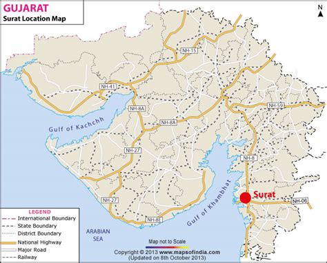 surat is situated in which state