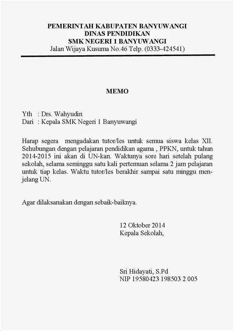 surat memo