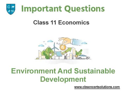 sustainable development questions for discussion