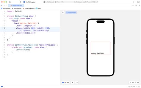 swiftui scrollview frame size
