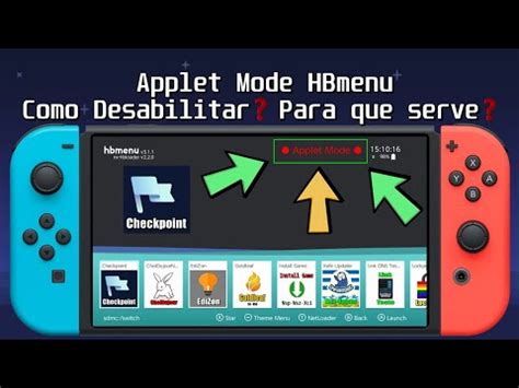 switch applet mode meaning