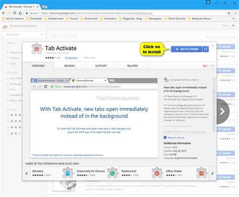 switch between tabs chrome automatically