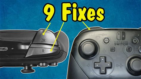 switch pro controller buttons not working