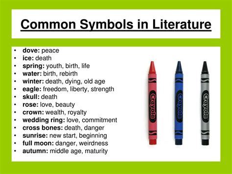 symbols in writing examples