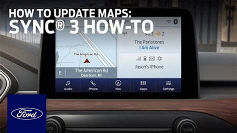 sync 3 map update instructions