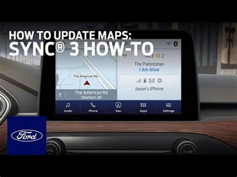 sync 3 map update not working