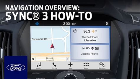 sync 3 navigation not working