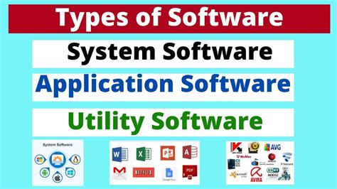 system application and utility software