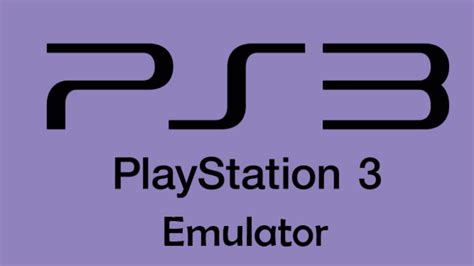 system requirements to run ps3 emulator