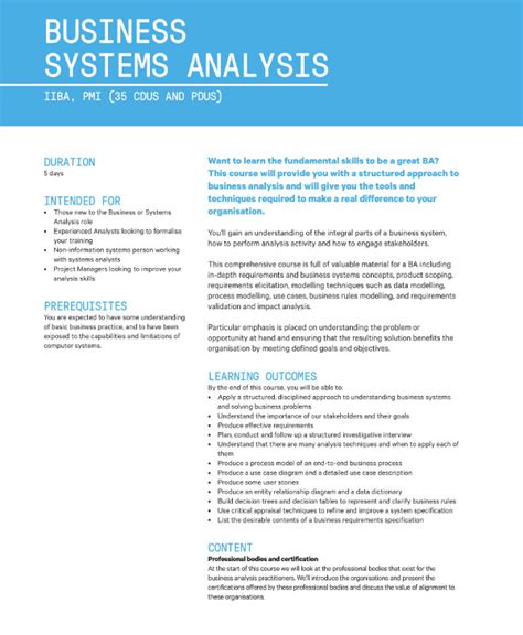systems analysis examples
