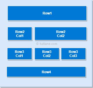 table layout example in android