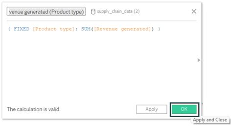 tableau fixed with 2 conditions