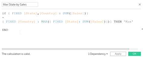 tableau fixed with if condition