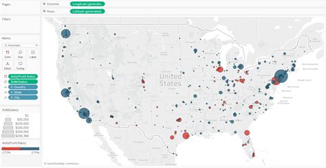 tableau map examples