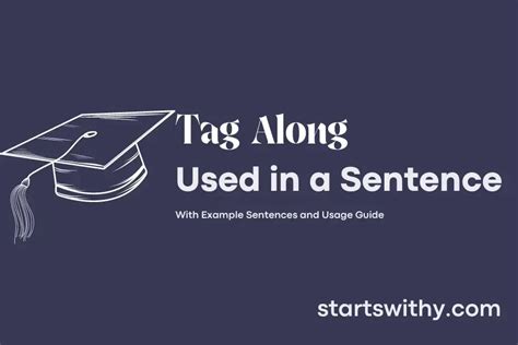 tag along in a sentence examples