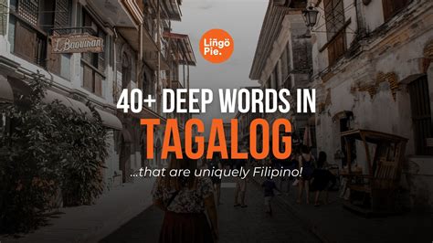 tagalog words that ends with de