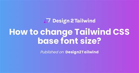 tailwind base font size