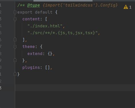 tailwind css autocomplete not working webstorm