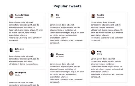 tailwind css card grid example