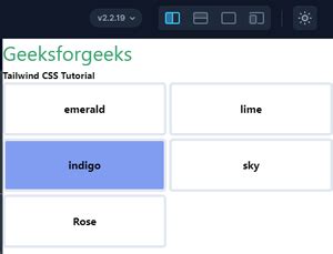 tailwind css default colors not working