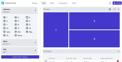 tailwind css grid examples