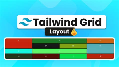 tailwind css grid layout example