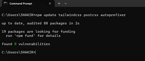 tailwind css not working