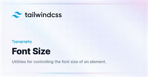 tailwind custom font size