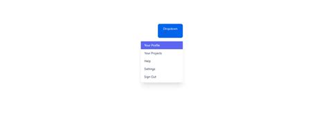 tailwind dropdown example
