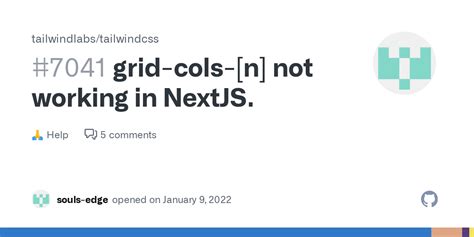 tailwind grid not working nextjs