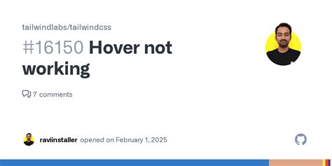 tailwind hover not working