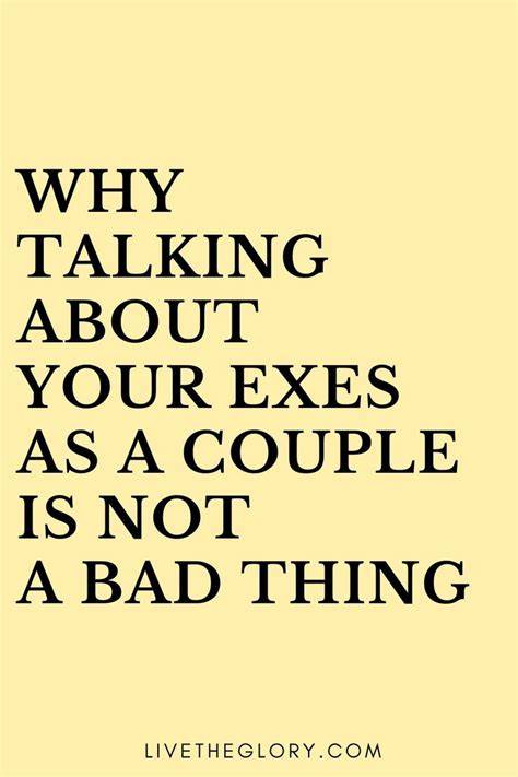 talking bad about exes