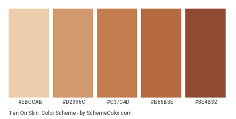 tan skin rgb code