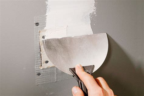 tape to patch hole in wall