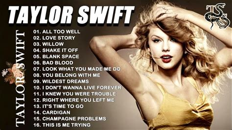 taylor swift romantic songs playlist