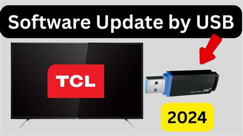tcl android tv software update usb