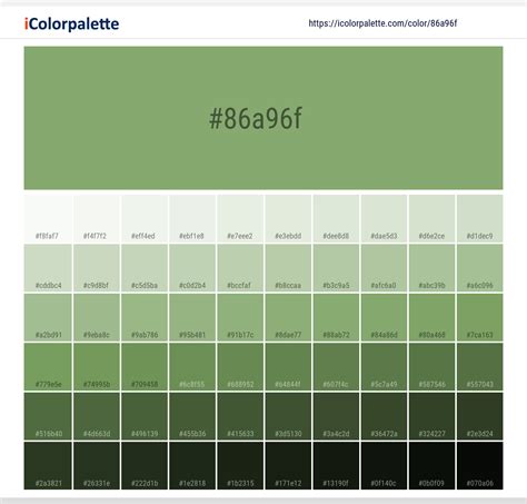 tea green color hex code