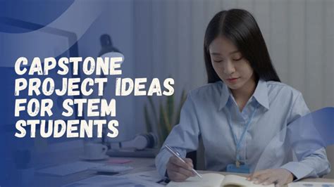 teaching capstone project ideas
