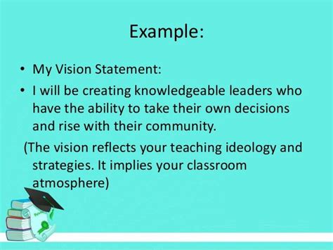 teaching vision statement examples