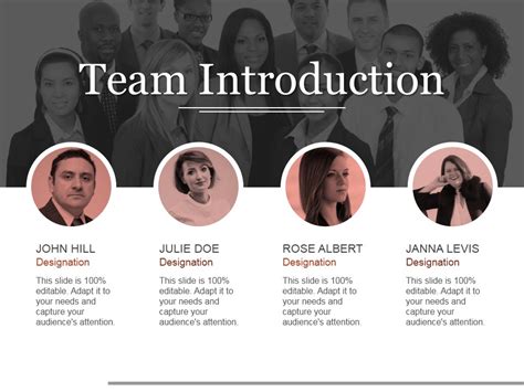 team introduction presentation ppt