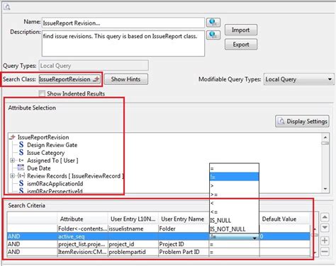 teamcenter query builder examples