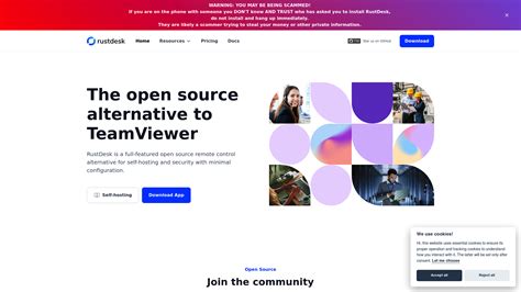 teamviewer open source alternative self hosted