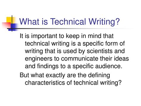 technical language meaning in english