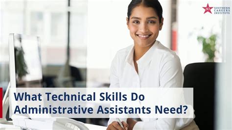 technical skills for admin assistant