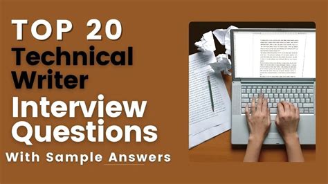 technical writer interview questions